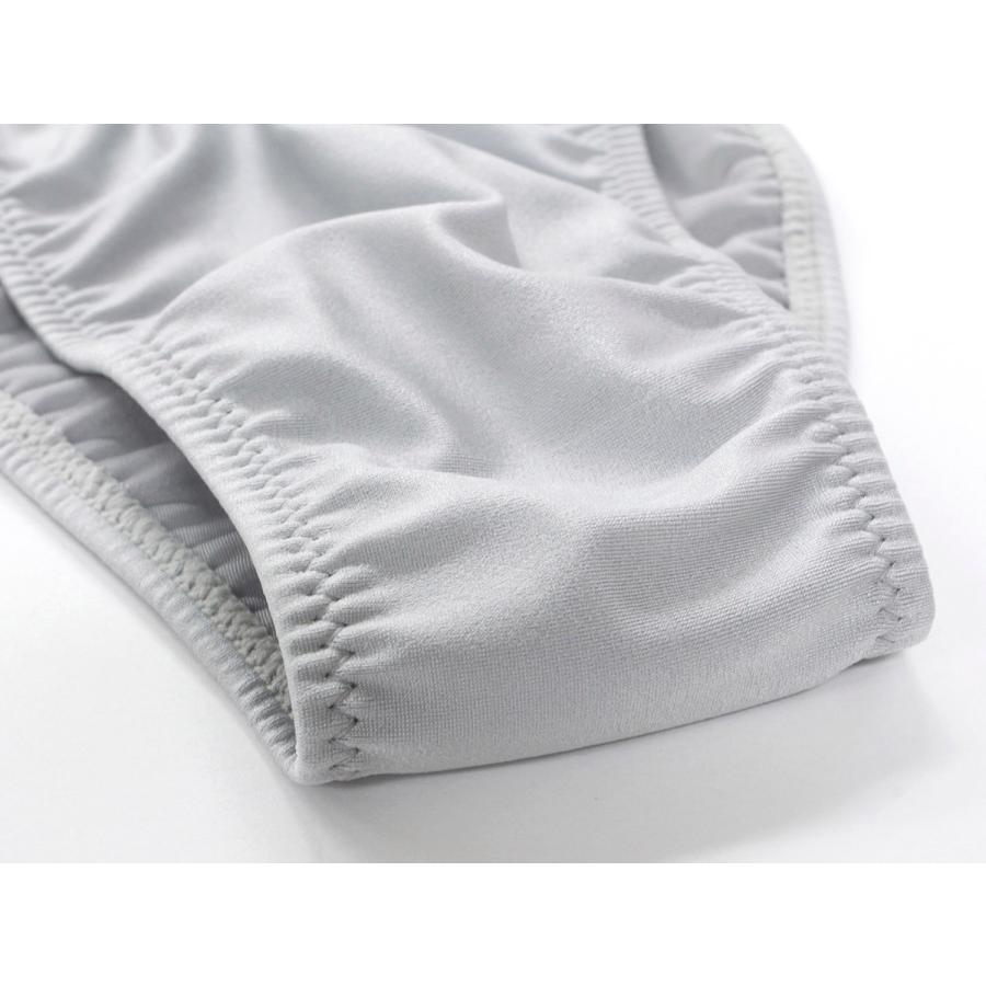 ビキニブリーフ ハイレグ ノーシーム はぎ無し ブライト2WAY生地 ユニセックス |  | 09