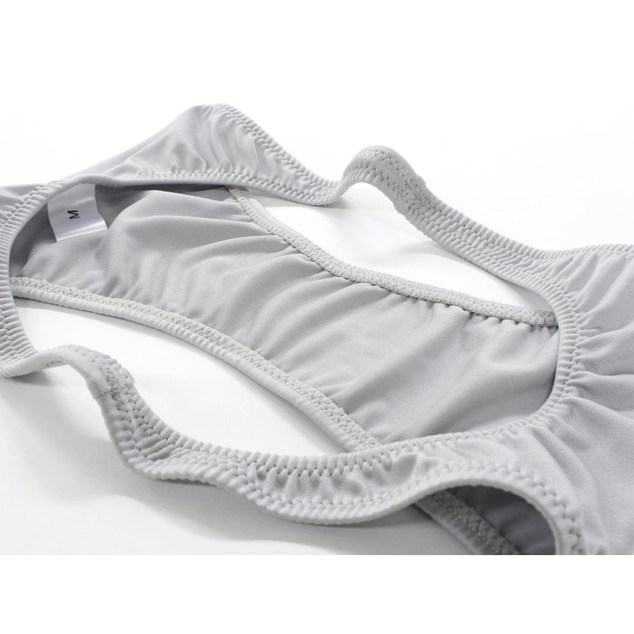 ビキニブリーフ ハイレグ ノーシーム はぎ無し ブライト2WAY生地 ユニセックス |  | 10