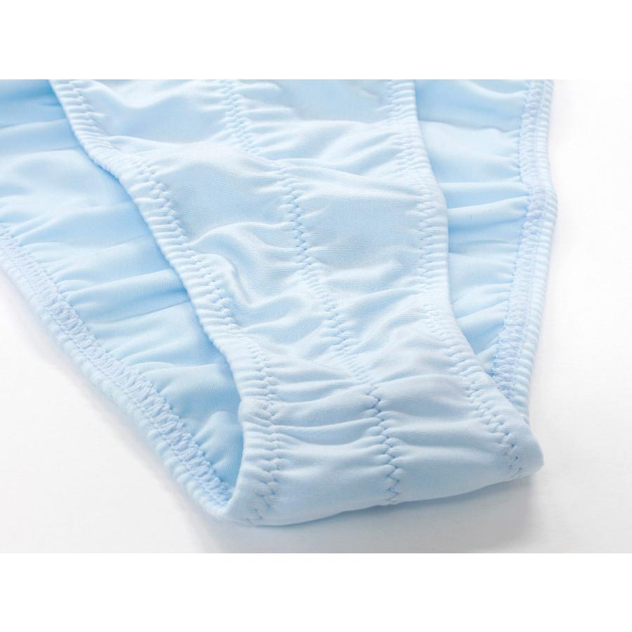 ビキニブリーフ シャーリング ブライト2WAY生地 ユニセックス |  | 09