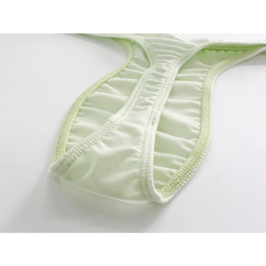 Tバック ひょうたん ノーシーム ユニセックス 光沢2WAY生地 |  | 14