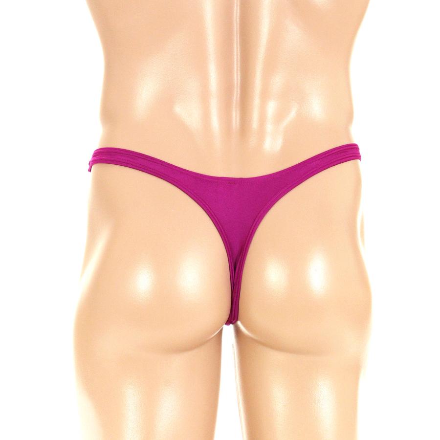 Tバック ハイレグ ノーシーム はぎ無し やわらか2WAY生地 ユニセックス