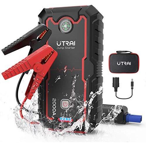 柔らかい Utrai ジャンプスターター 200mah 大容量 車用エンジンスターター ピーク電流00a 12v 8lガソリンエンジン車 6 全国宅配無料 Www Muslimaidusa Org