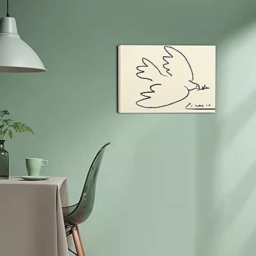 Sunjan アートパネル ピカソ 平和の鳩 名画 絵画 ポスター 壁飾り おしゃれ キャンバス 壁紙ポスター 壁画 インテリア 装飾画 キ Yan Yan 通販 Yahoo ショッピング