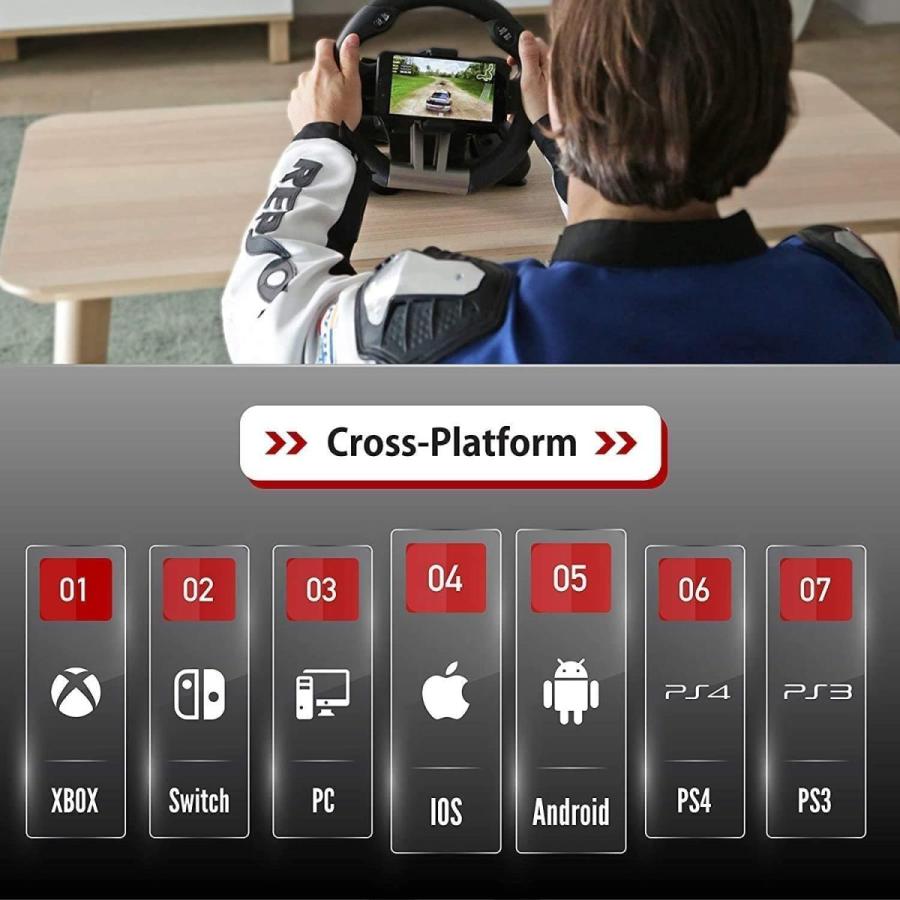 レビューで送料無料 スマホ Ios Android Ps4 Ps3 Switch ゲーム機 Pc パソコン向けハンドルコントローラー Serafim R1 オープニング大放出セール Blog Lonolife Com