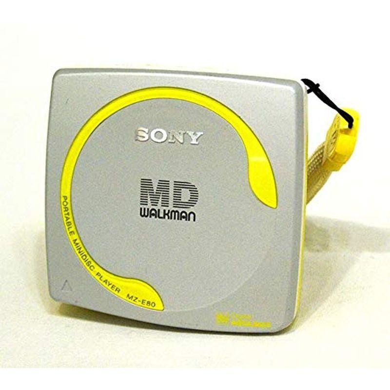 SONY ソニー MZ-E80-S シルバー MDウォークマン（MD再生専用機/MDプレーヤー） ポータブルMDプレーヤー
