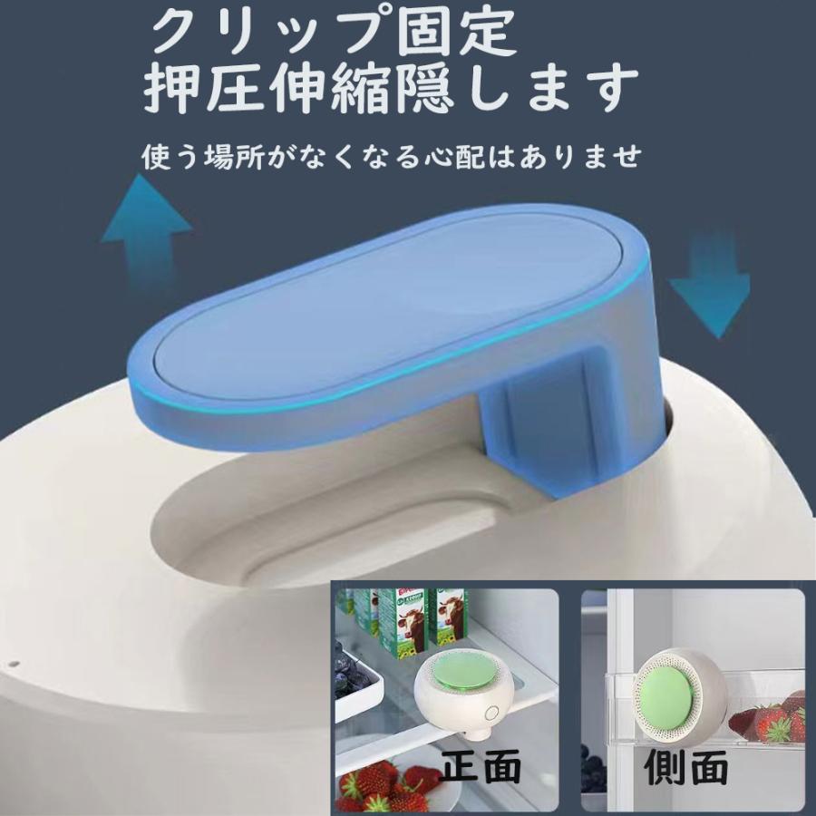 KINGBANG オゾン発生器 脱臭機 消臭 除菌 空気清浄機 イオン発生器 冷蔵庫 小型 オゾン 消臭機 2600mAh usb充電式 静音  フィルター交換不要 車内