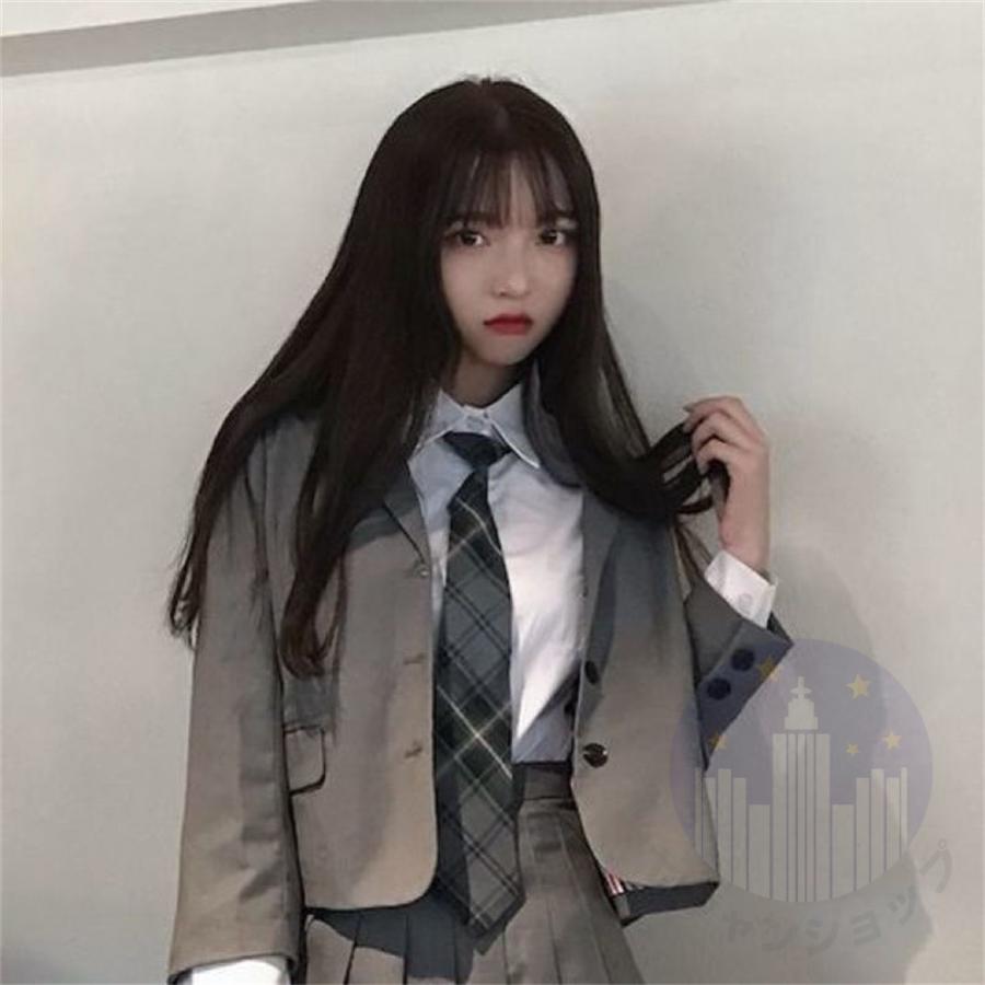 卒業式 スーツ 女の子 韓国 制服 卒服 小学校 女子 ゆったりサイズ 4点  