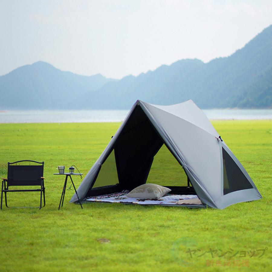 ワンタッチテント ドームテント 簡単　おしゃれ　☆新品未開封☆ 送料無料♪ ワンタッチテント 4人用 テント ドーム ワンタッチ 大型 最強 2m