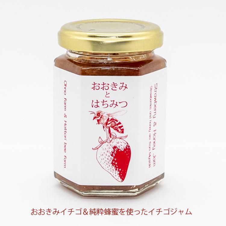 【おおきみとはちみつ】宮崎県産イチゴジャム １本　ギフト プレゼント 贈答品　御中元 | 