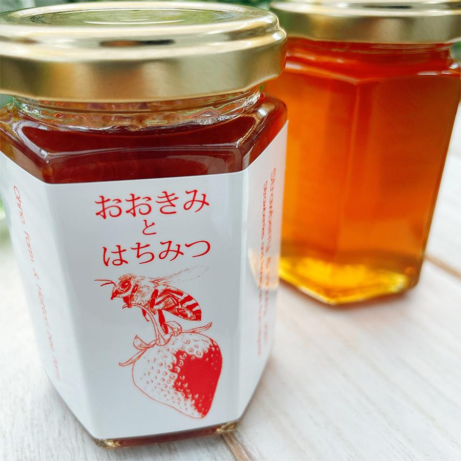 【おおきみとはちみつ】宮崎県産イチゴジャム １本　ギフト プレゼント 贈答品　御中元 |  | 08