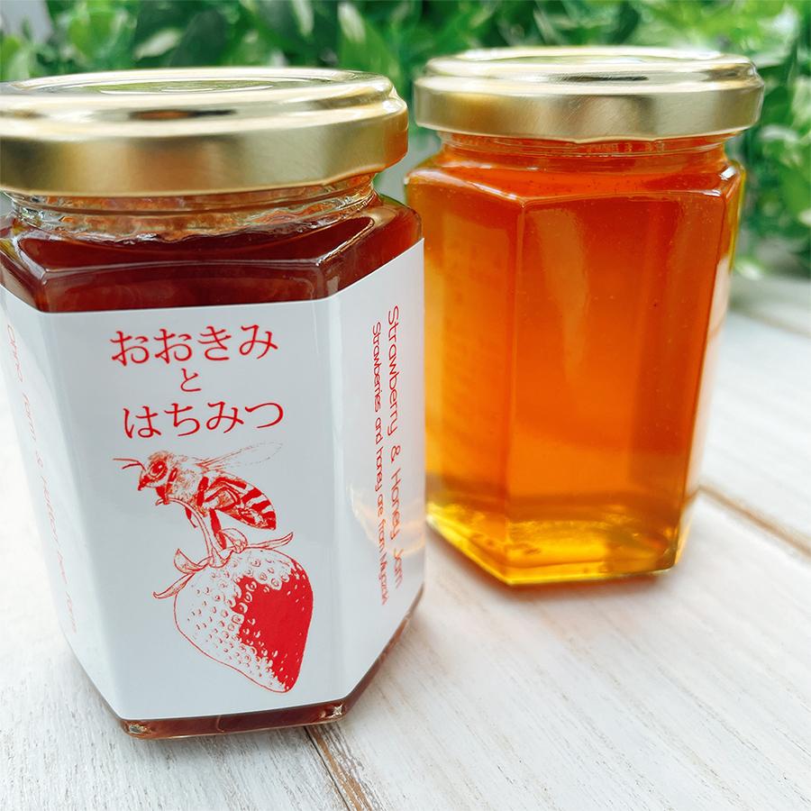 【おおきみとはちみつ】宮崎県産イチゴジャム、はちみつセット　ギフト プレゼント 贈答品　御中元 | 