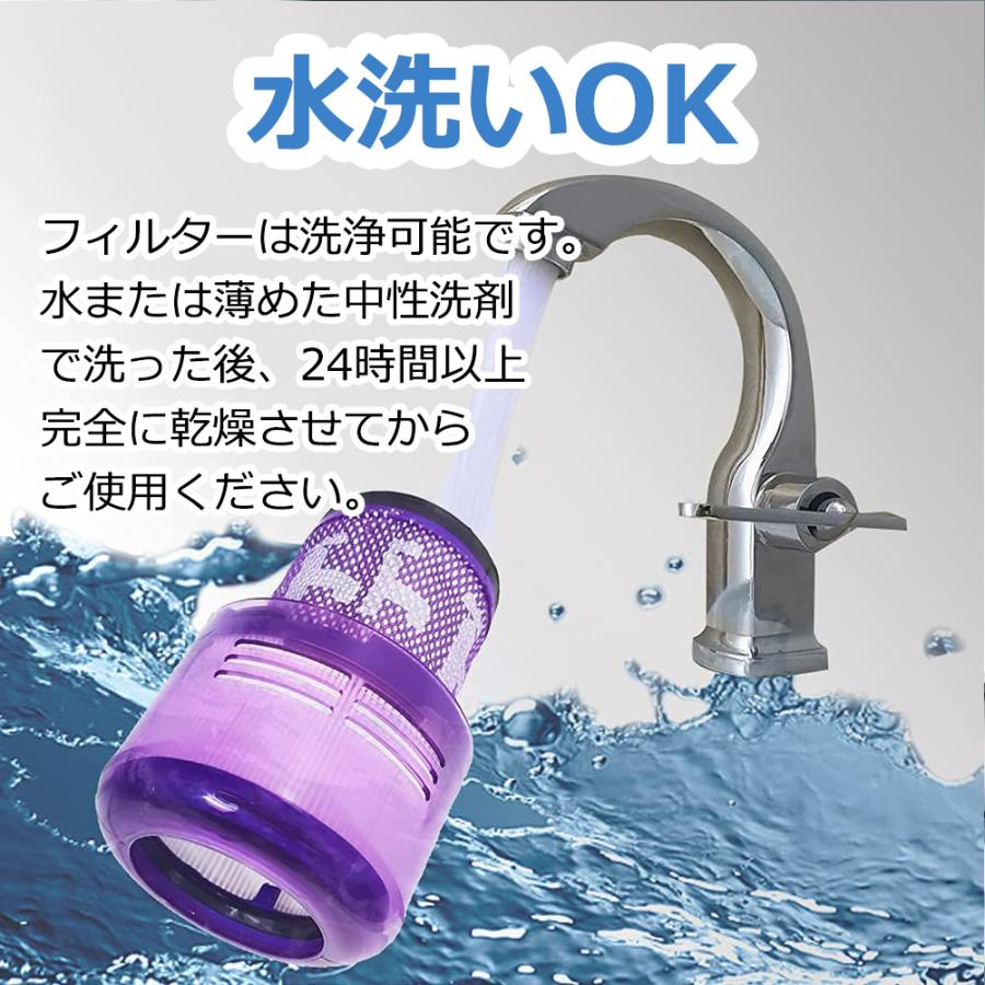 ダイソン 掃除機 フィルター V11 SV14 互換品 2個セット 水洗い ダイソン 掃除機 フィルター V11 SV14 互換品 2個セット 水洗い