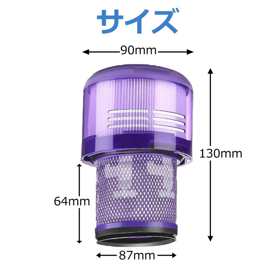 ダイソン 掃除機 フィルター V11 SV14 互換品 2個セット 水洗い ダイソン 掃除機 フィルター V11 SV14 互換品 2個セット 水洗い