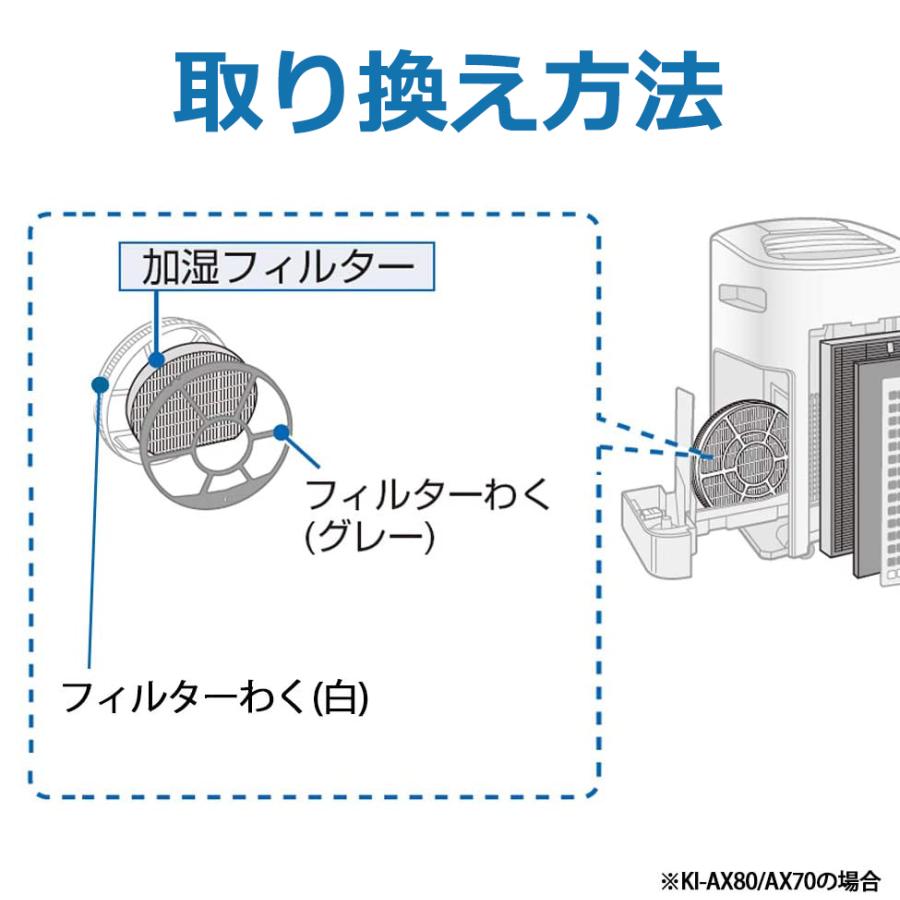 シャープ 加湿 フィルター 互換品 FZ-Y80M FZ-AG01K1 セット 加湿空気清浄機用 交換品｜yaostore｜08