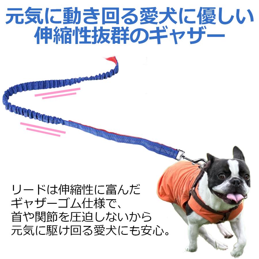 ショルダーリード 多機能リード 犬用リード ハンズフリー 肩掛け 斜め