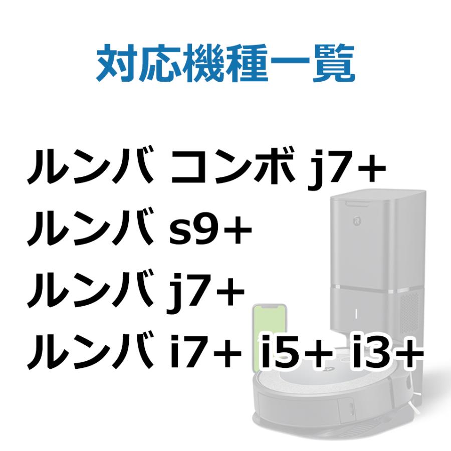 ルンバ クリーンベース用 紙パック 互換品 3個セット i3+ / i7+ ルンバ クリーンベース用 紙パック 互換品 3個セット i3+ / i7+