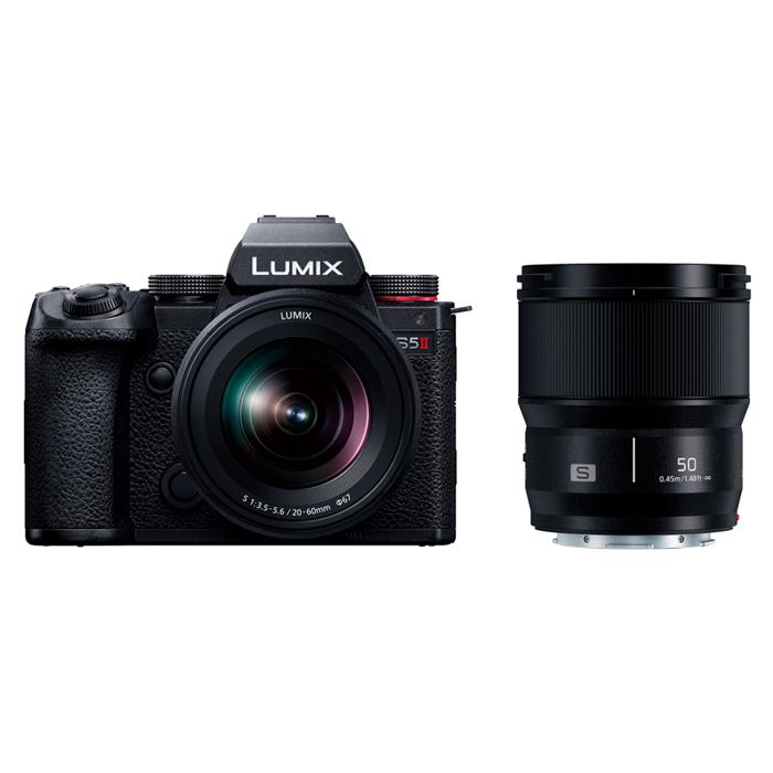 LUMIX Sシリーズ パナソニック DC-S5M2W [標準ズームレンズ・単焦点 