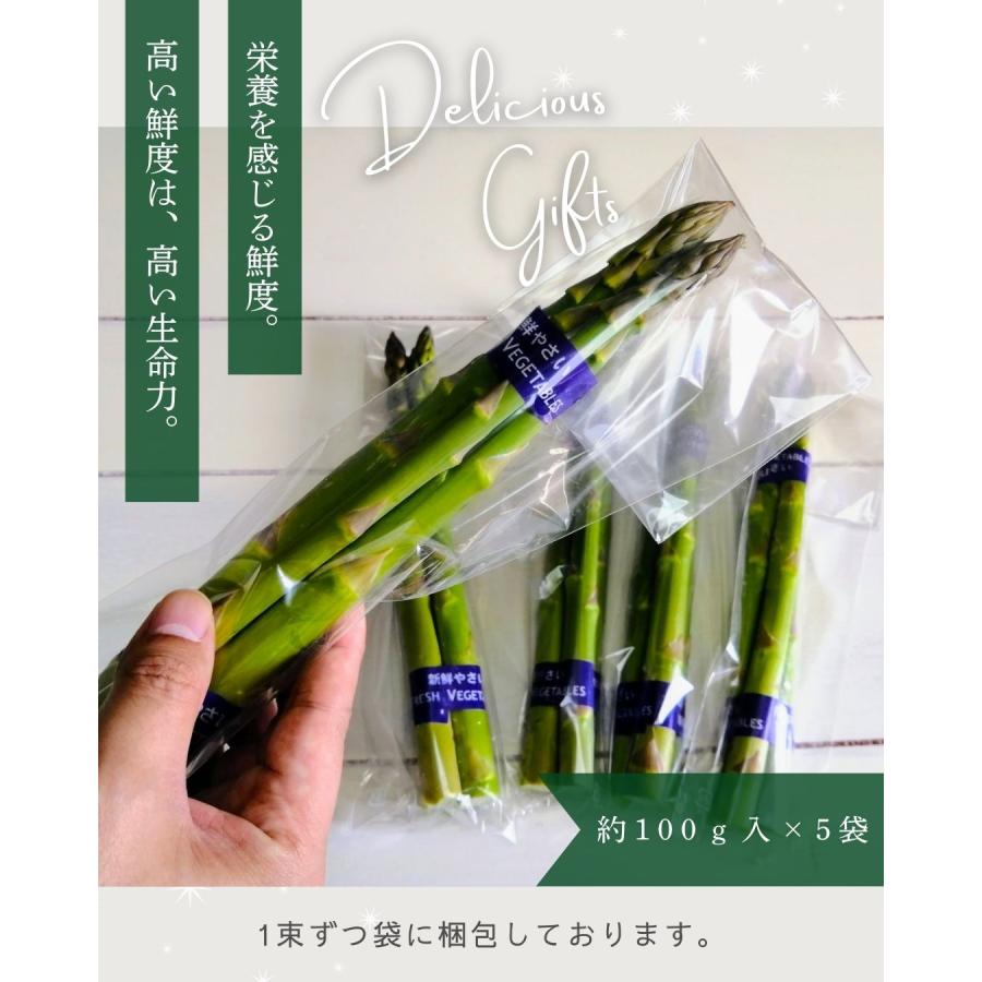 アスパラガス 5束 福井県産 八百屋テクテクセレクション 産直 生産者指定 クール冷蔵便 本州・ 四国は送料無料 |  | 04