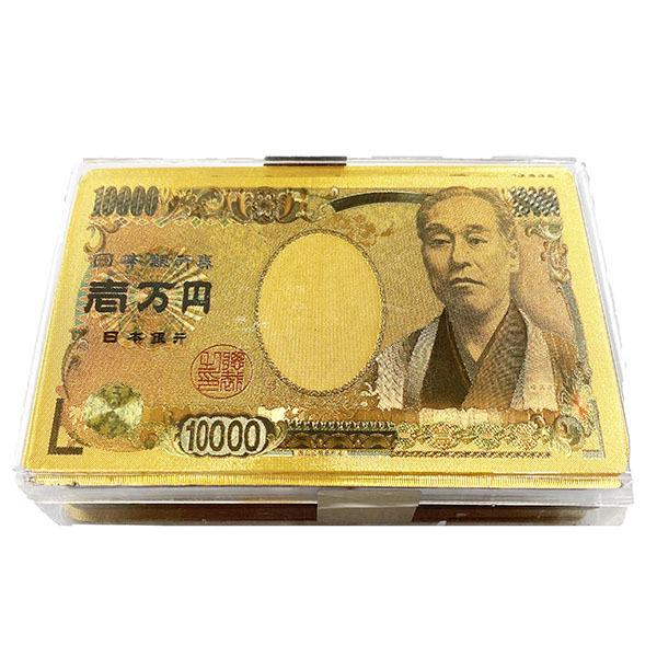 一万円 ゴールドトランプ】開運 金運 お土産 プレゼント ジョーク