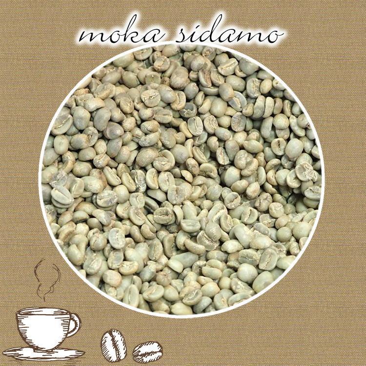 【値下】【新品】コーヒー豆（生豆）モカ 仙臺 珈琲店 モカ・シダモ 200g(※生豆時240g) ※焙煎日出荷 coffee 送料