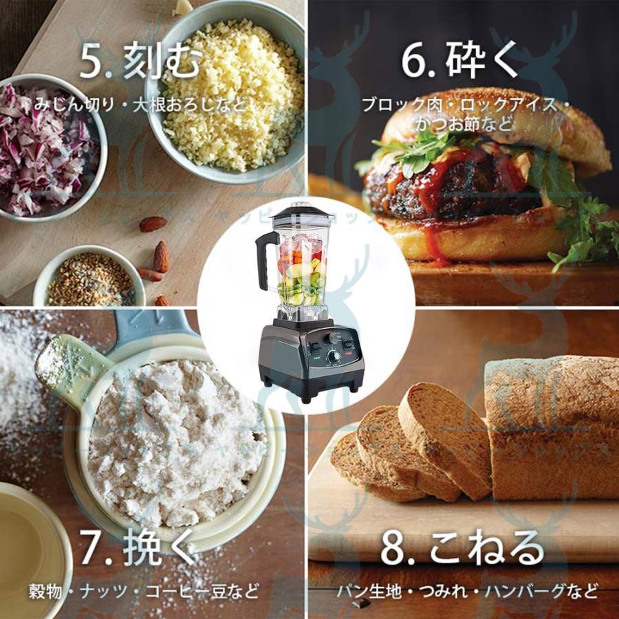 ミキサー 大容量 ブレンダー 2L 家庭用業務用スムージー 多機能 ミキサー 大容量 ブレンダー 2L 家庭用業務用スムージー 多機能