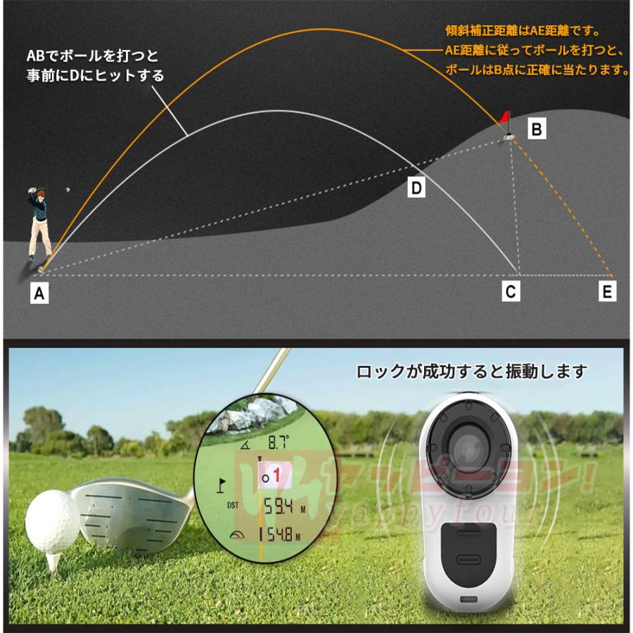 ゴルフ距離計 レーザー 小型 レーザー距離計 手ブレ補正 光学6倍 ゴルフ距離計 レーザー 小型 レーザー距離計 手ブレ補正 光学6倍