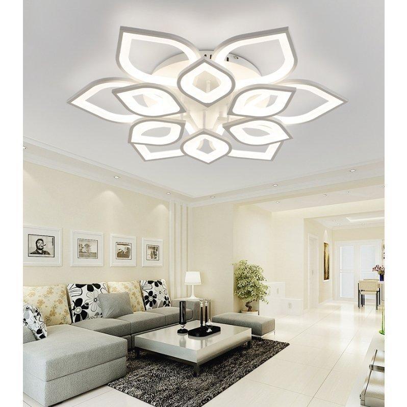 蓮の花 シーリングライト led シャンデリア リビングルーム 蓮の花 シーリングライト led シャンデリア リビングルーム