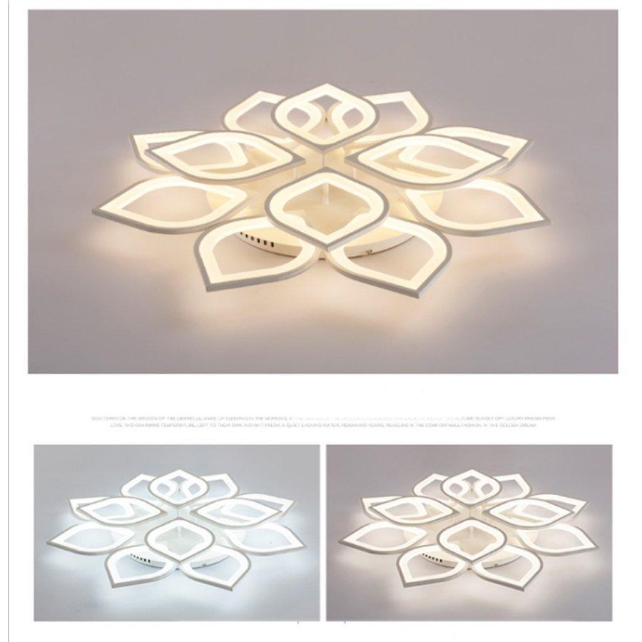 蓮の花 シーリングライト led シャンデリア リビングルーム 蓮の花 シーリングライト led シャンデリア リビングルーム