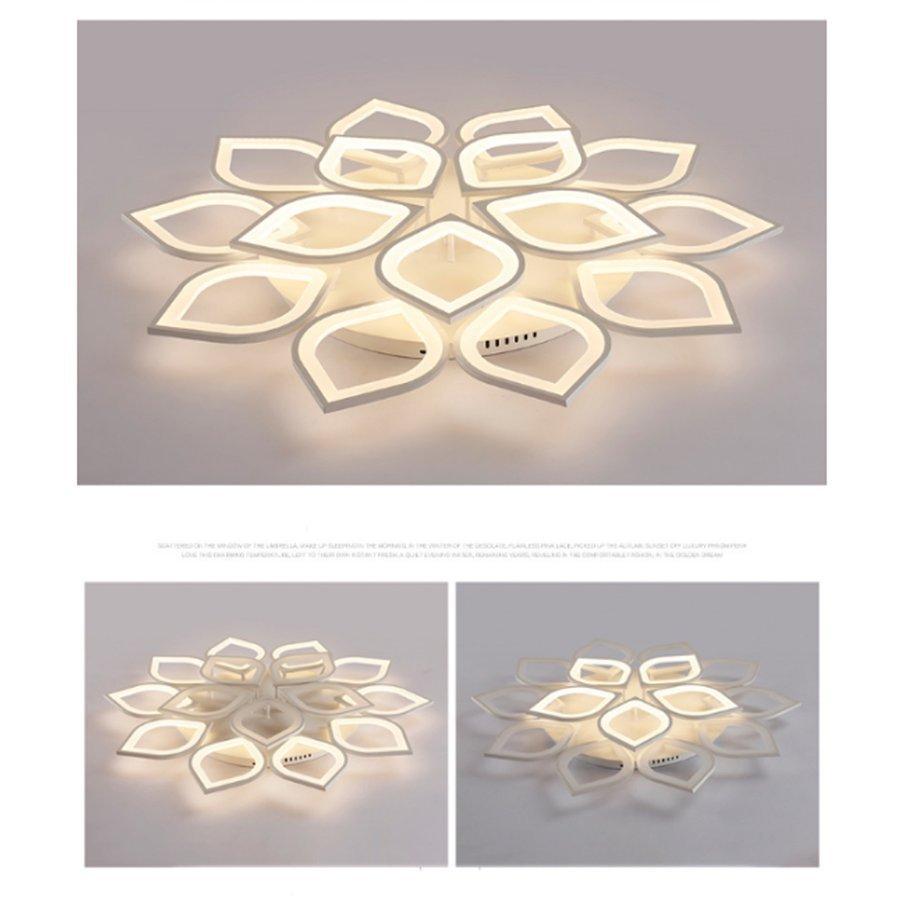 蓮の花 シーリングライト led シャンデリア リビングルーム 蓮の花 シーリングライト led シャンデリア リビングルーム