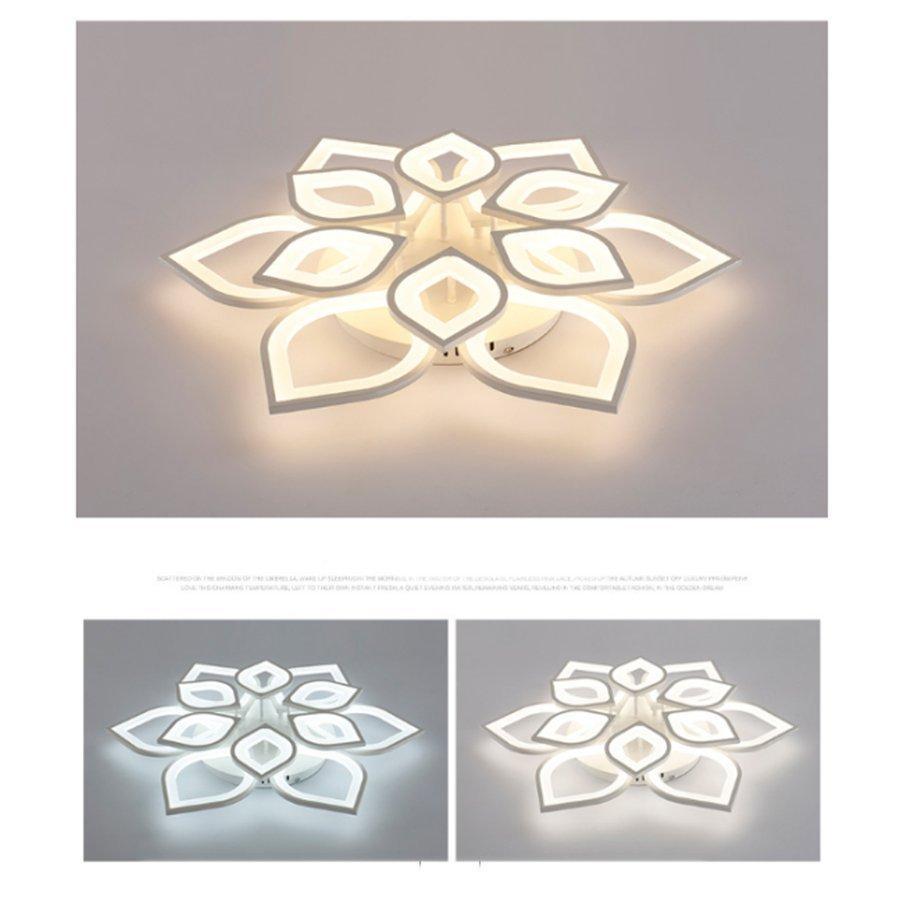 蓮の花 シーリングライト led シャンデリア リビングルーム 蓮の花 シーリングライト led シャンデリア リビングルーム