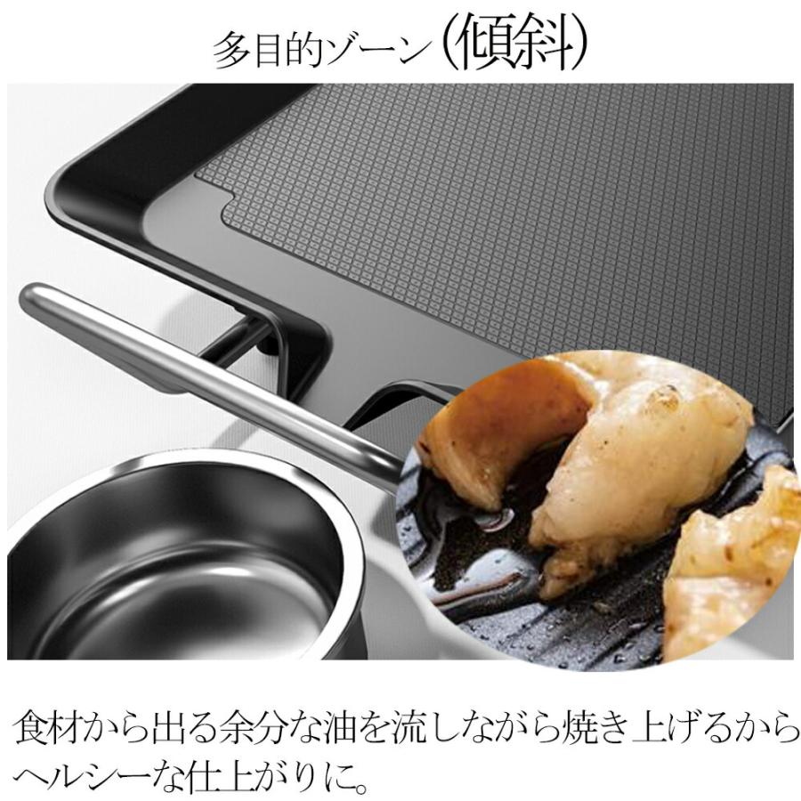 ホットプレート 焼肉プレート 無煙 電気 グリルプレート波型 ホットプレート 焼肉プレート 無煙 電気 グリルプレート波型