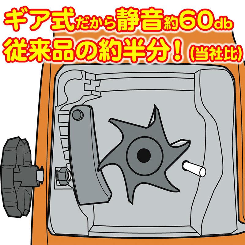 YARD FORCE（ヤードフォース） ガーデンシュレッダー 粉砕機 静音 竹