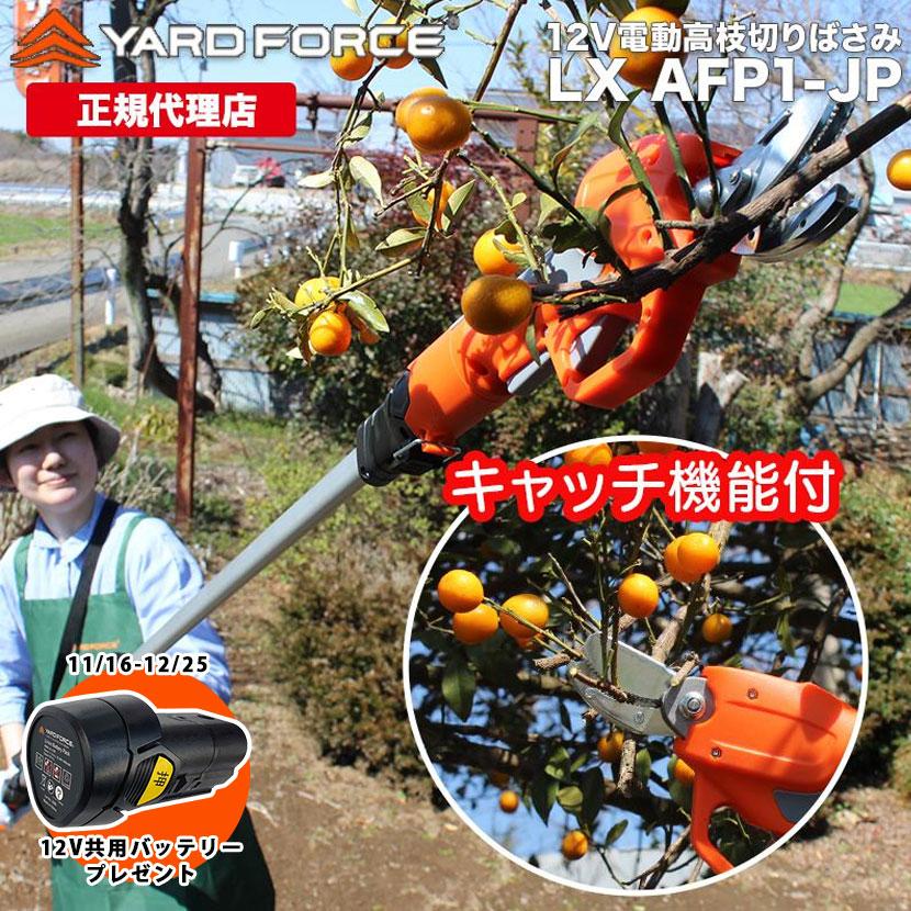 YARD FORCE（ヤードフォース） 高枝切りばさみ 2way「12Vコードレス