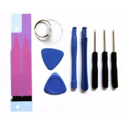 純正同等新品 Apple iPhone5S iPhone5C 適用する 携帯 スマートフォン 修理交換内蔵バッテリー 電池パック交換 工具セット 両面テープ | iPhone | 01