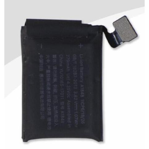 純正同等新品 Apple Watch 二代 Watch 2代 38mm A1760 適用する 修理交換内蔵バッテリー 電池パック交換 工具セット 両面テープ | Apple