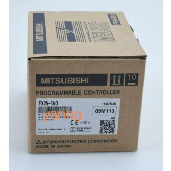 翌日発送☆三菱電機（MITSUBISHI）FX2N-8AD シーケンサ アナログ入力(温度センサ入力)ブロック