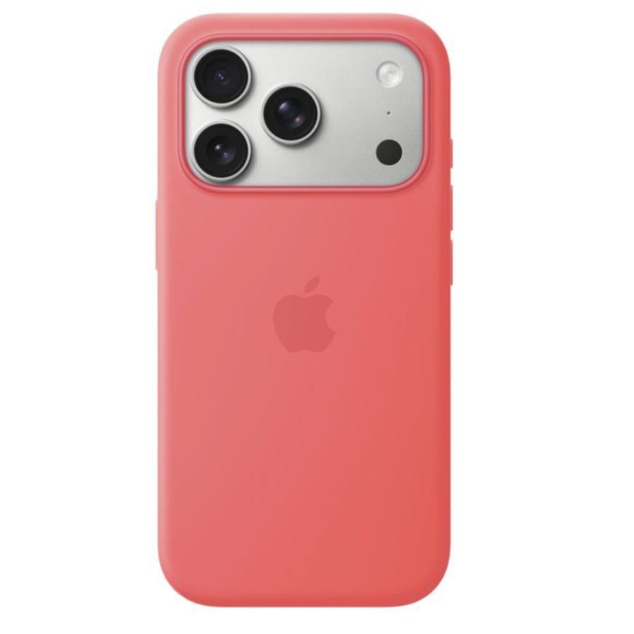 iPhone 17 Pro シリコーンケース - ブライトグアバアップル  MagSafe対応 アップル アイフォン 並行輸入品 ケースa | 