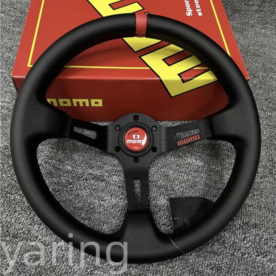 ステアリング、ハンドル本体 MOMO13インチ 330mm 競技用、。- ステアリング、ハンドル本体 MOMO13インチ 330mm 競技用改装ハンドル