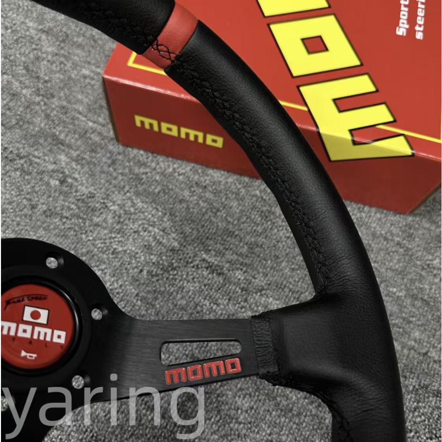 パーツ MOMO 車ハンドル ステアリングホイール 13インチ（330mm） 競技