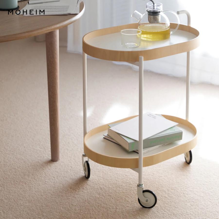 MOHEIM モヘイム TROLLEY トロリー キッチンワゴン 2段 キャスター付