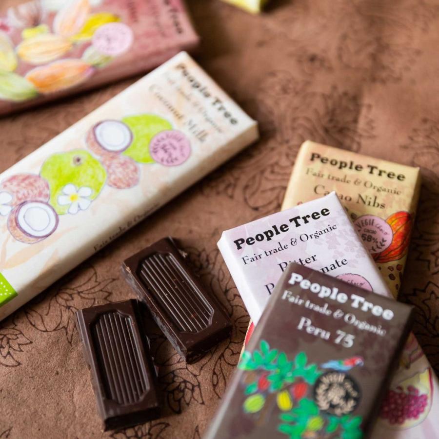 People Tree ピープルツリー フェアトレード 板チョコレート オーガニック ビター アーモンド 50g バレンタインデー プレゼント プチギフト 義理チョコ A0142 Oba やさしいおみせ Yahoo 店 通販 Yahoo ショッピング