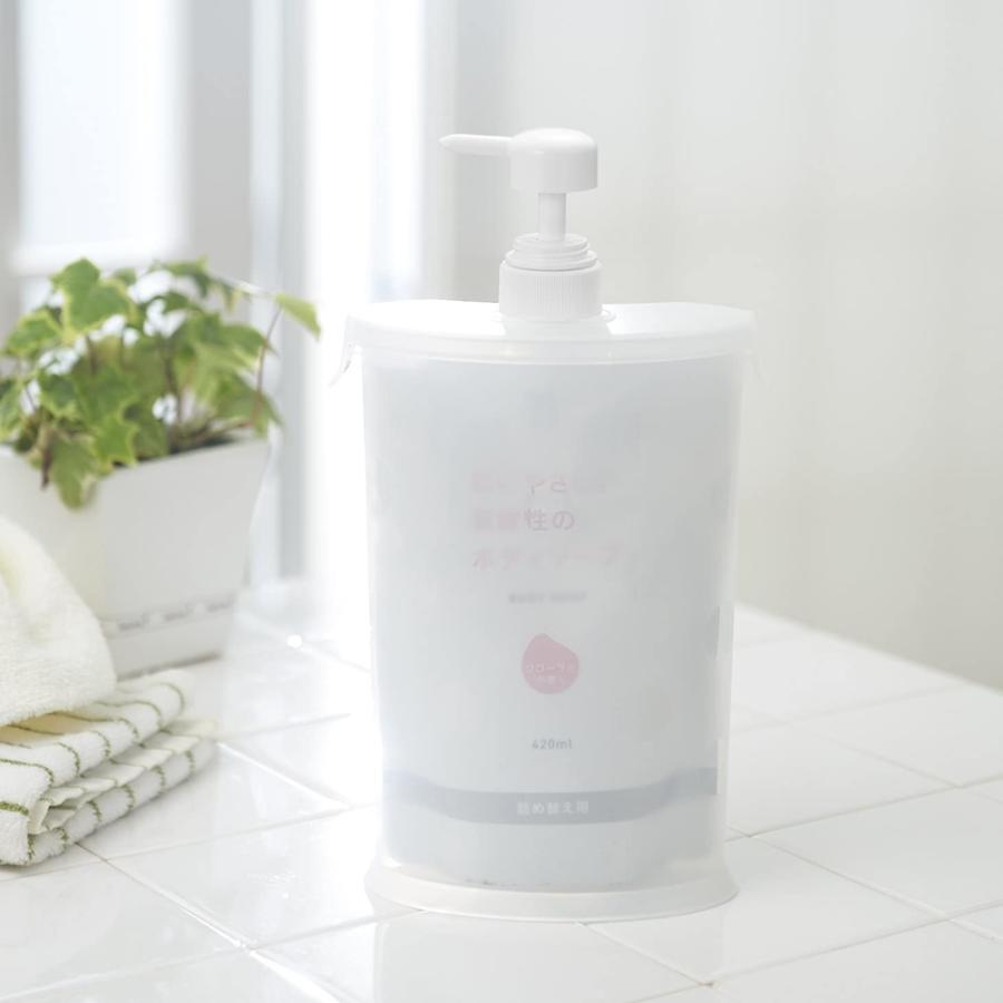 アイメディア A-02 スリムna詰替用お手軽ポンプ ホワイト◇7.5×15.5