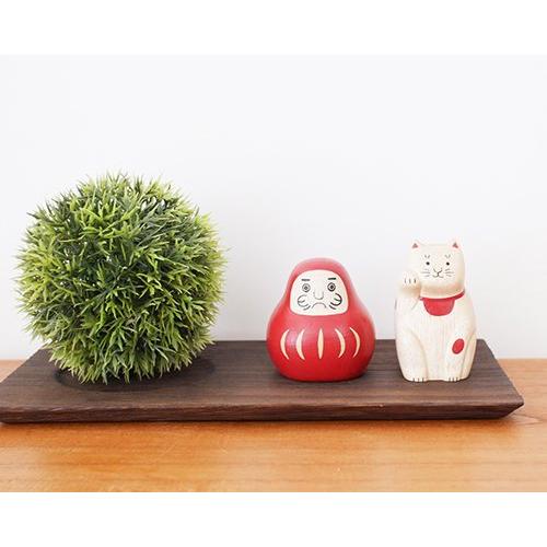 T-LABO T-Lab. ENGIMON mini だるま ティーラボ 木製 木彫り 小物 置物