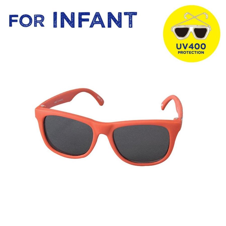 Sfky1519 Uvカットキッズファッショングラス Square Red 0歳 キッズサングラス W110