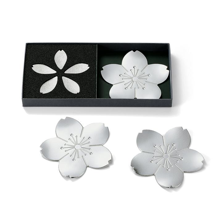 ☆10%オフ☆能作 桜・さくら 箸置き5個・トレー3枚セット ☆10%オフ☆能作 桜・さくら 箸置き5個・トレー3枚セット
