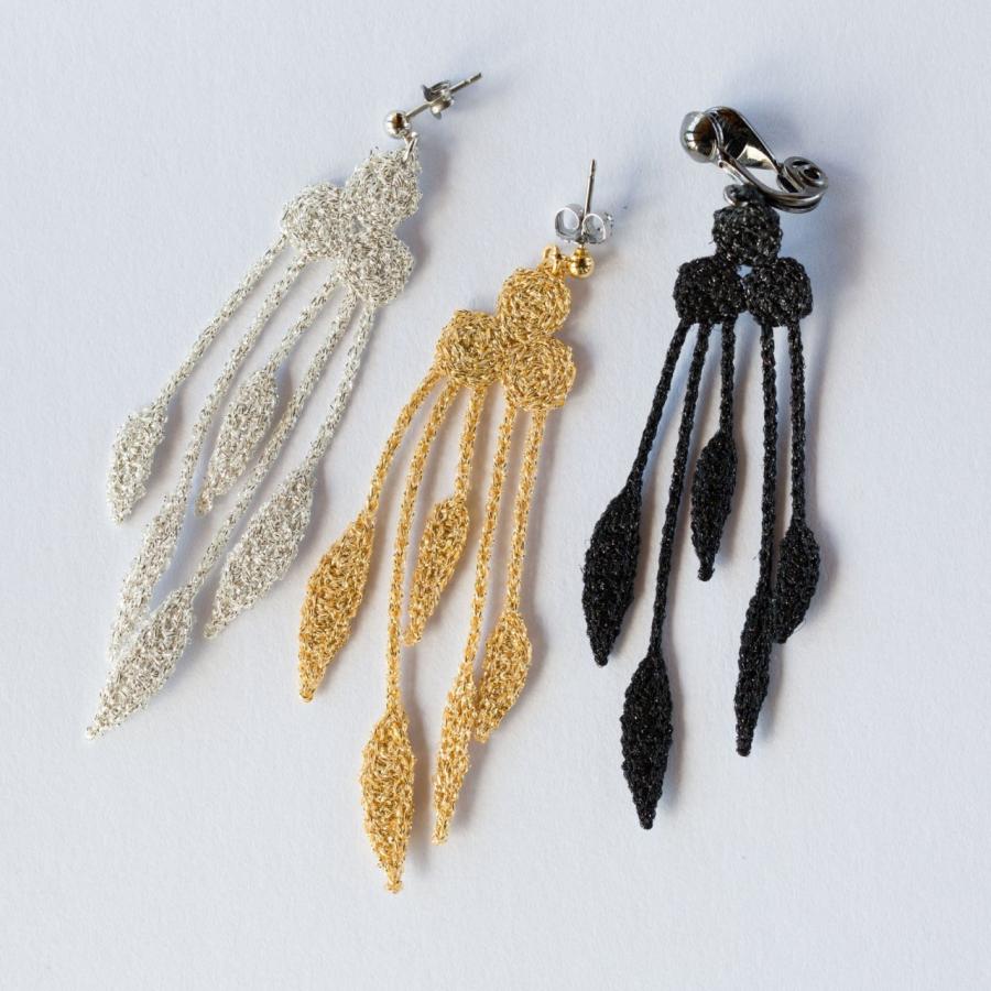 トリプルオゥ イヤリング プランツ ゴールド ER008 トリプルオー