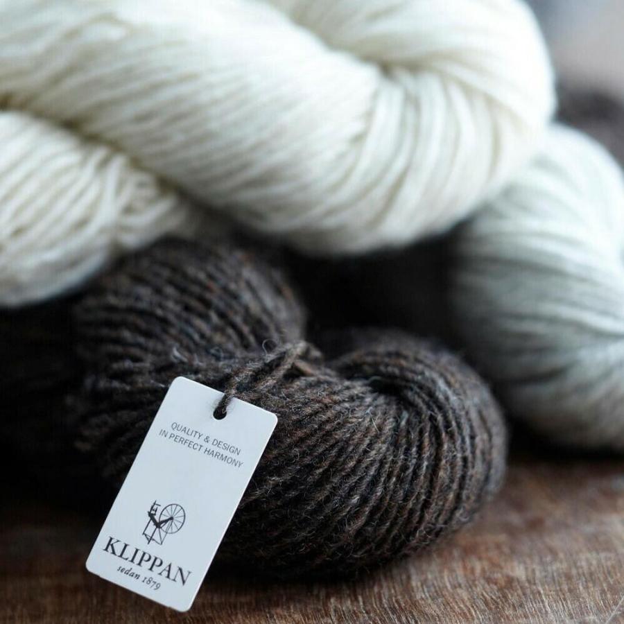 KLIPPAN（クリッパン） ウールコーム付き☆ラムウールスロー ヴィンガ