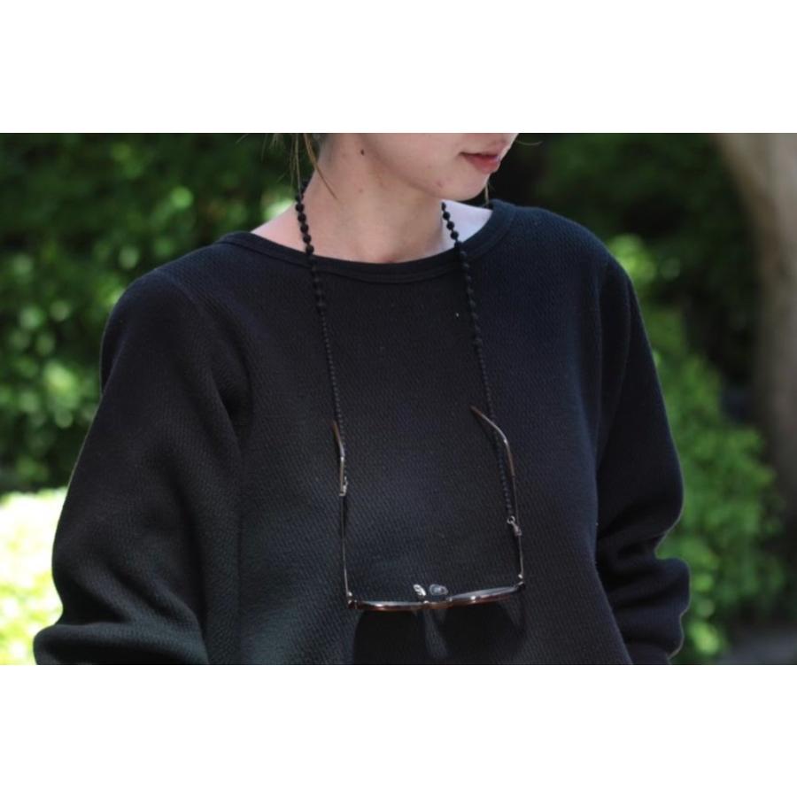 トリプルオゥ グラスコード ブラック GC001◇メガネ用ストラップ 眼鏡