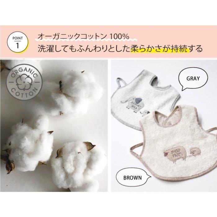 kontex（コンテックス） フラッフィー エプロン型スタイ グレー◇コン
