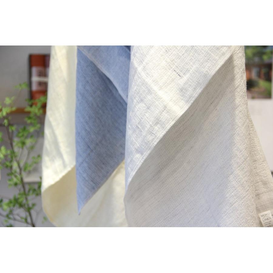 MOKU LINEN L モク リネン ライトタオル 今治 ブルー イエロー kontex（コンテックス） kontex MOKU LINEN LIGHT TOWEL モクリネン